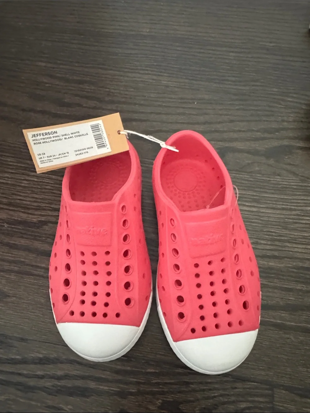 Native Shoes slip water